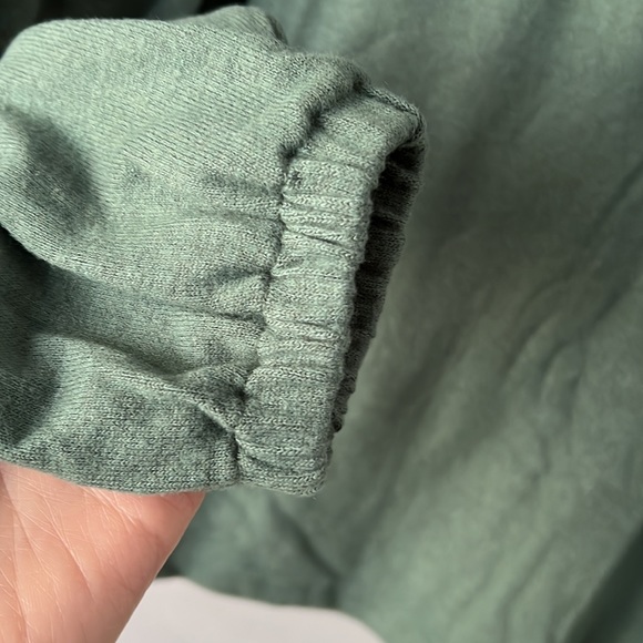 Madewell Dreamiest Knit Long-Sleeve Tee | Simply Sage | Size: S - Picture 5 of 14